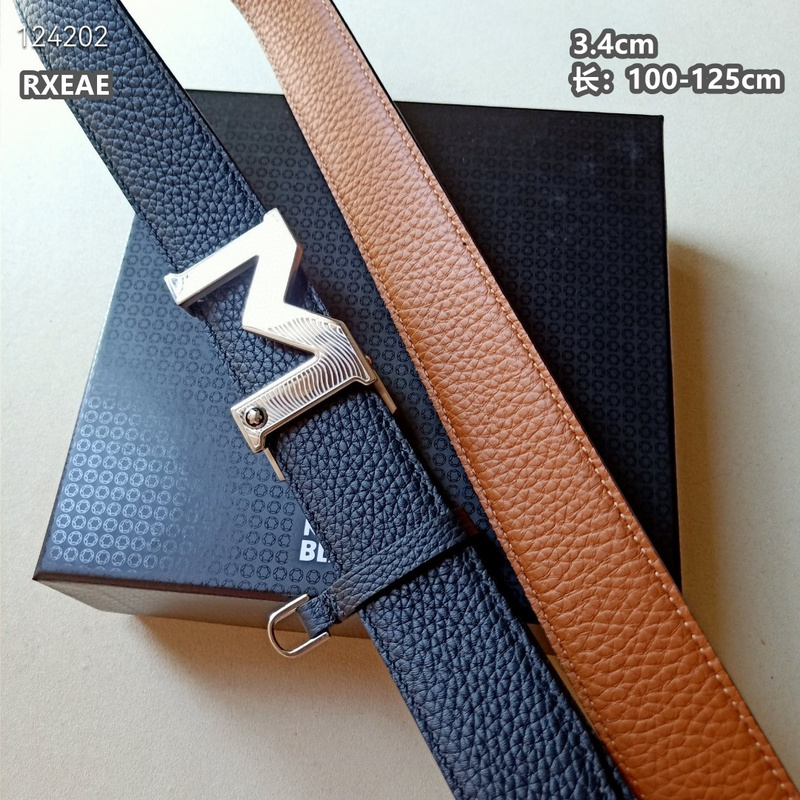 Montlanc belt 34mmX100-125cm 8L (171)