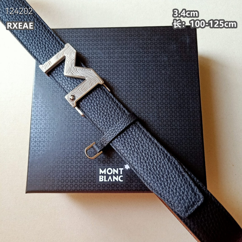 Montlanc belt 34mmX100-125cm 8L (172)