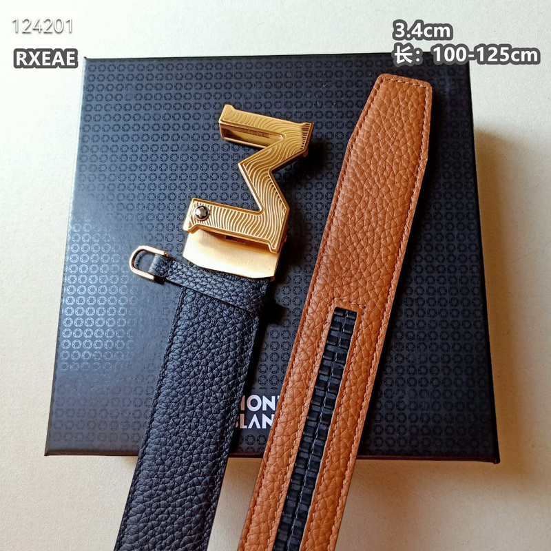 Montlanc belt 34mmX100-125cm 8L (175)