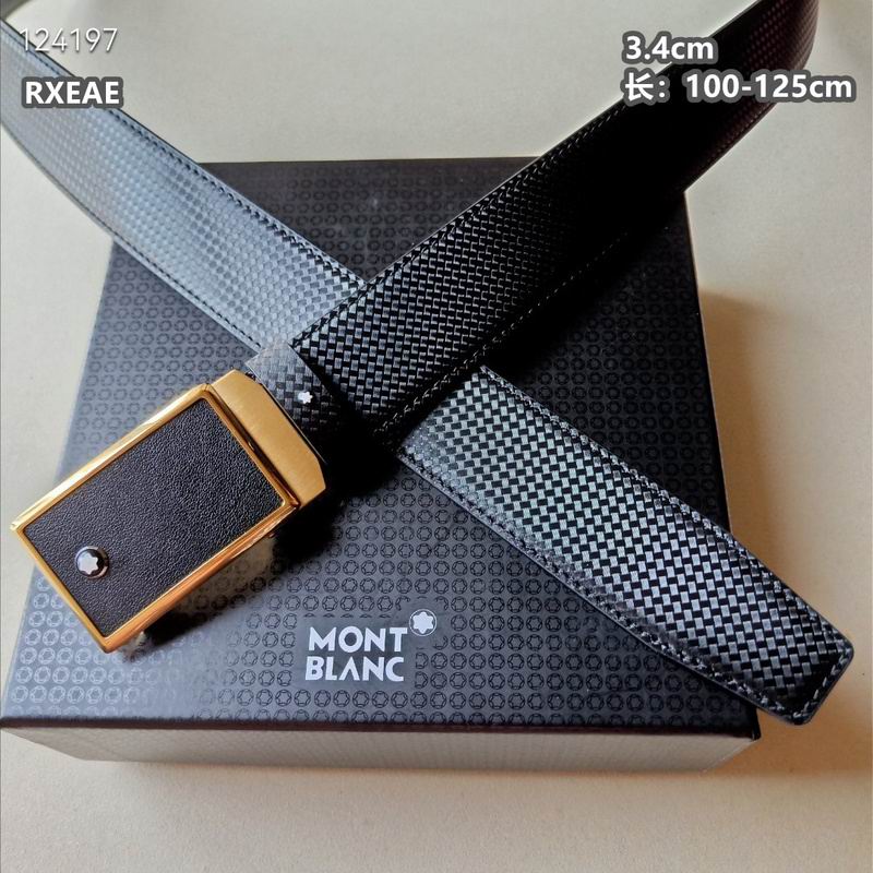 Montlanc belt 34mmX100-125cm 8L (188)