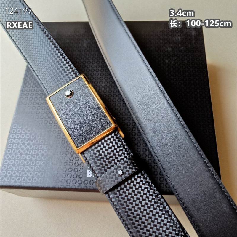 Montlanc belt 34mmX100-125cm 8L (190)