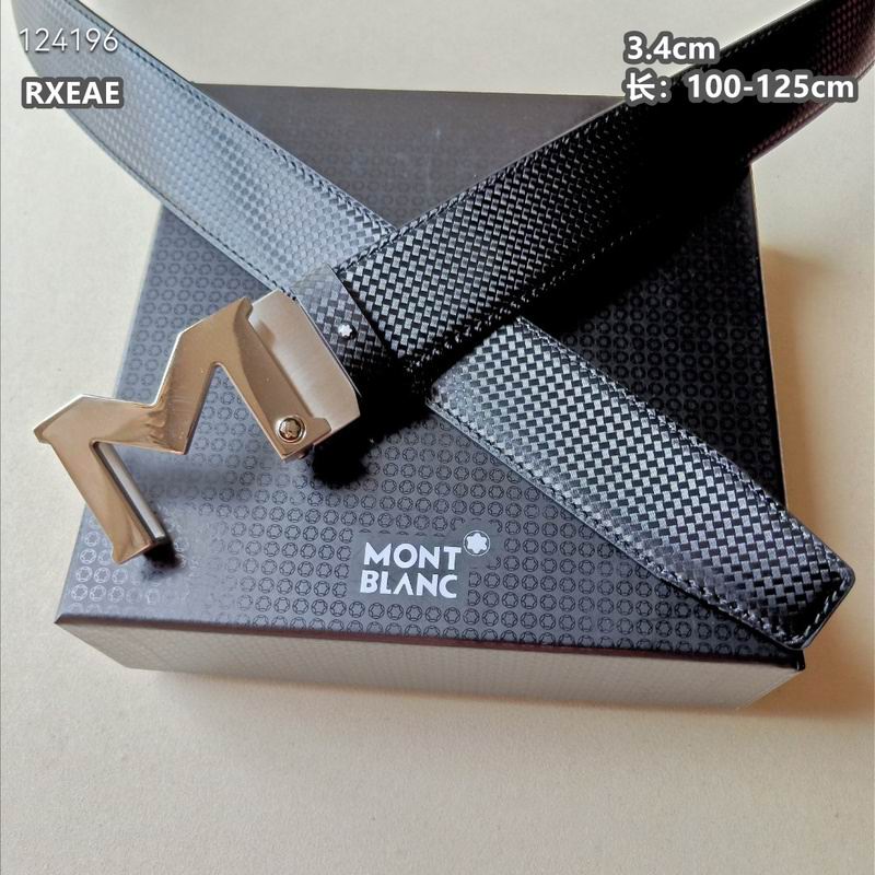 Montlanc belt 34mmX100-125cm 8L (193)
