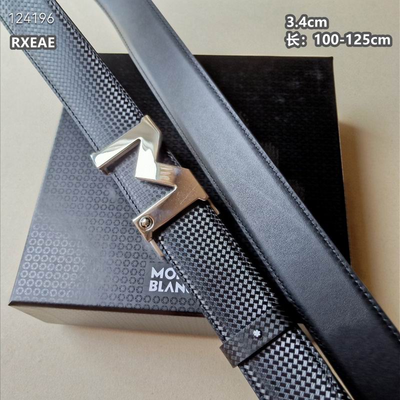 Montlanc belt 34mmX100-125cm 8L (194)
