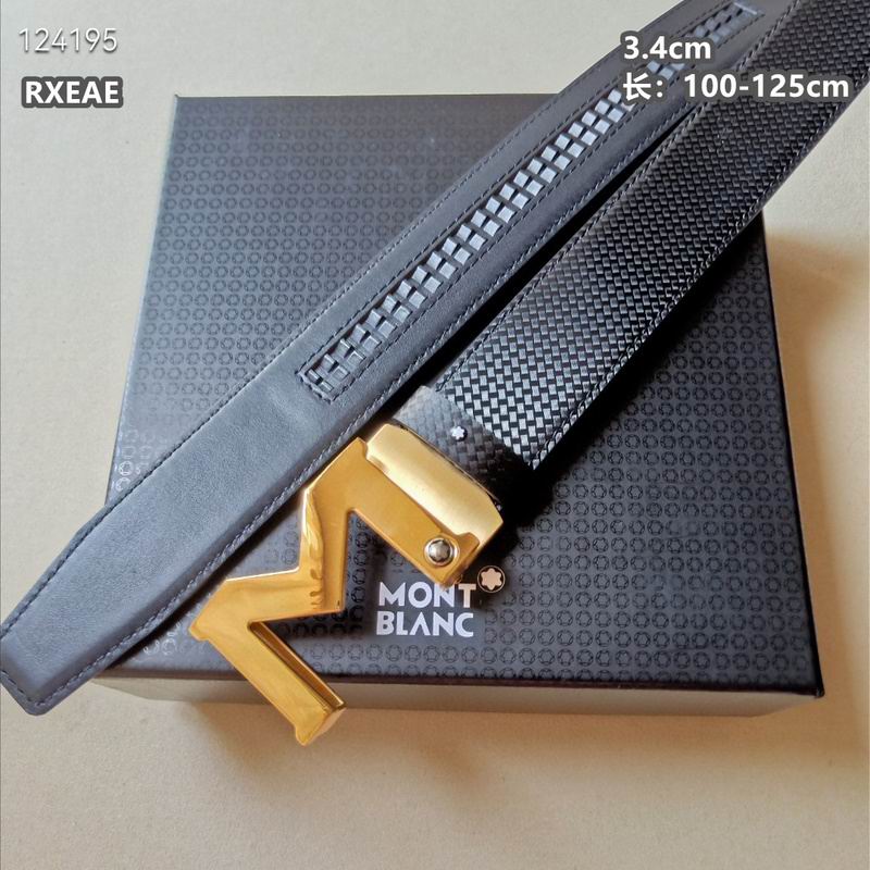 Montlanc belt 34mmX100-125cm 8L (196)