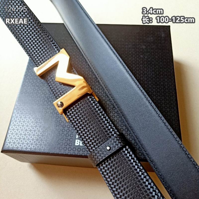 Montlanc belt 34mmX100-125cm 8L (198)