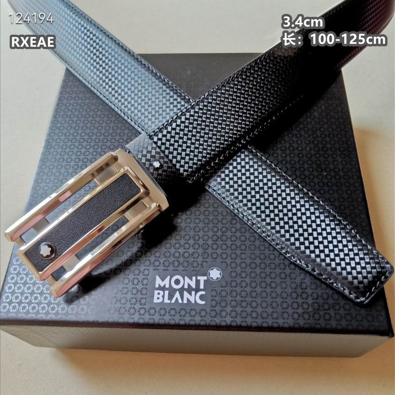 Montlanc belt 34mmX100-125cm 8L (201)