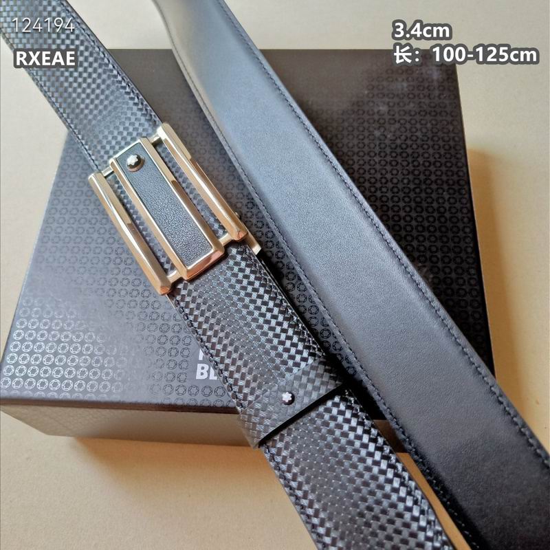 Montlanc belt 34mmX100-125cm 8L (203)