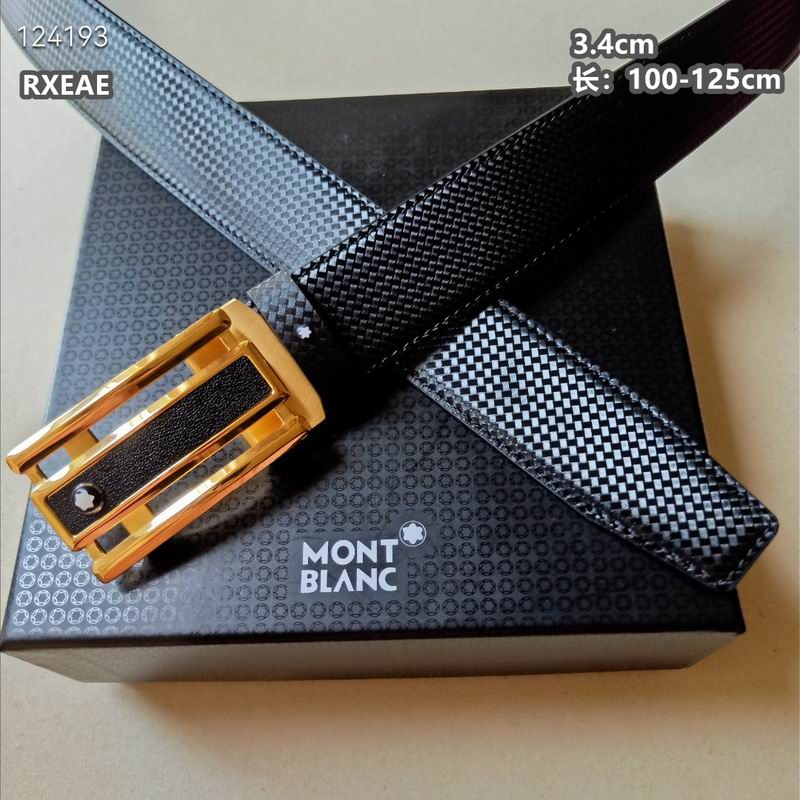 Montlanc belt 34mmX100-125cm 8L (204)