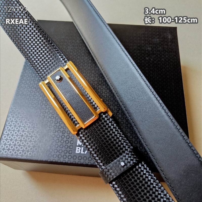 Montlanc belt 34mmX100-125cm 8L (206)