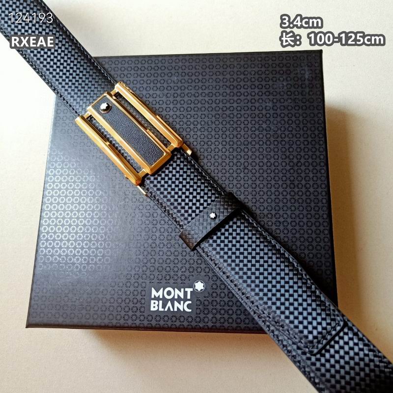 Montlanc belt 34mmX100-125cm 8L (207)