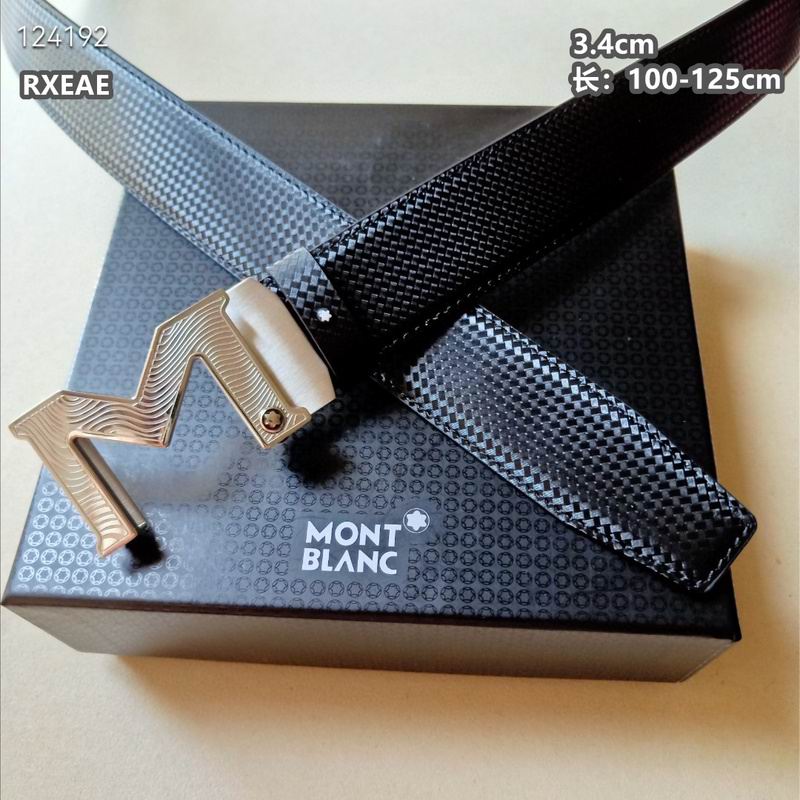 Montlanc belt 34mmX100-125cm 8L (209)