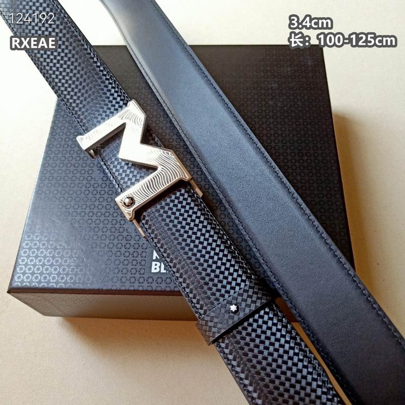 Montlanc belt 34mmX100-125cm 8L (211)