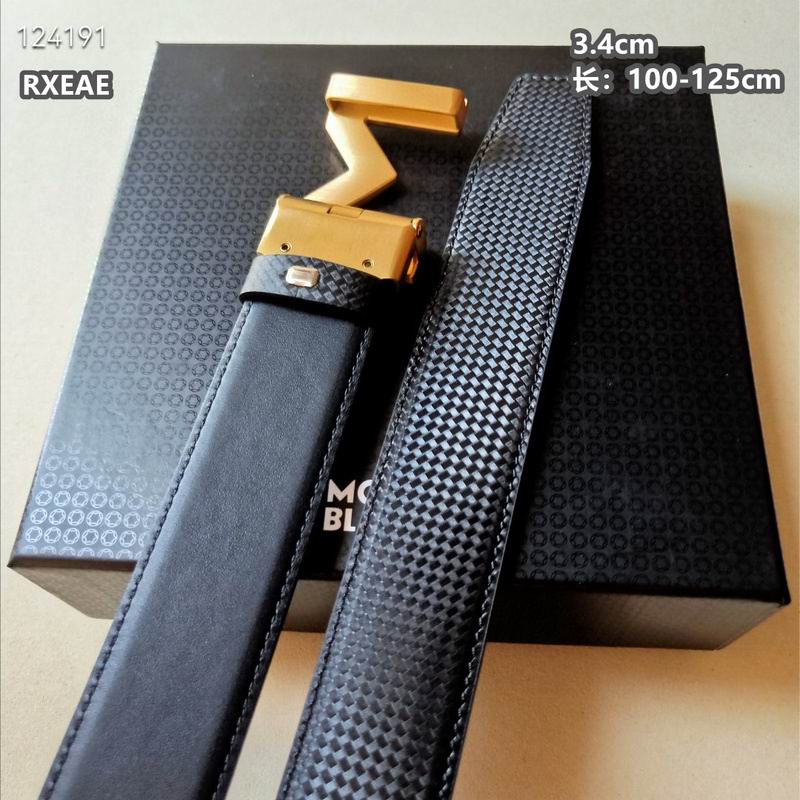 Montlanc belt 34mmX100-125cm 8L (212)
