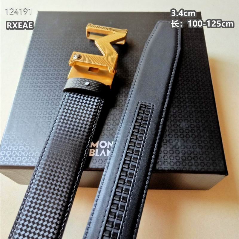 Montlanc belt 34mmX100-125cm 8L (213)