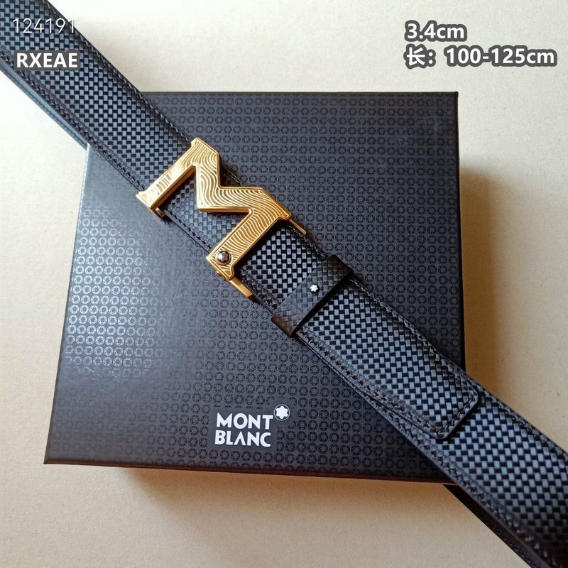 Montlanc belt 34mmX100-125cm 8L (215)
