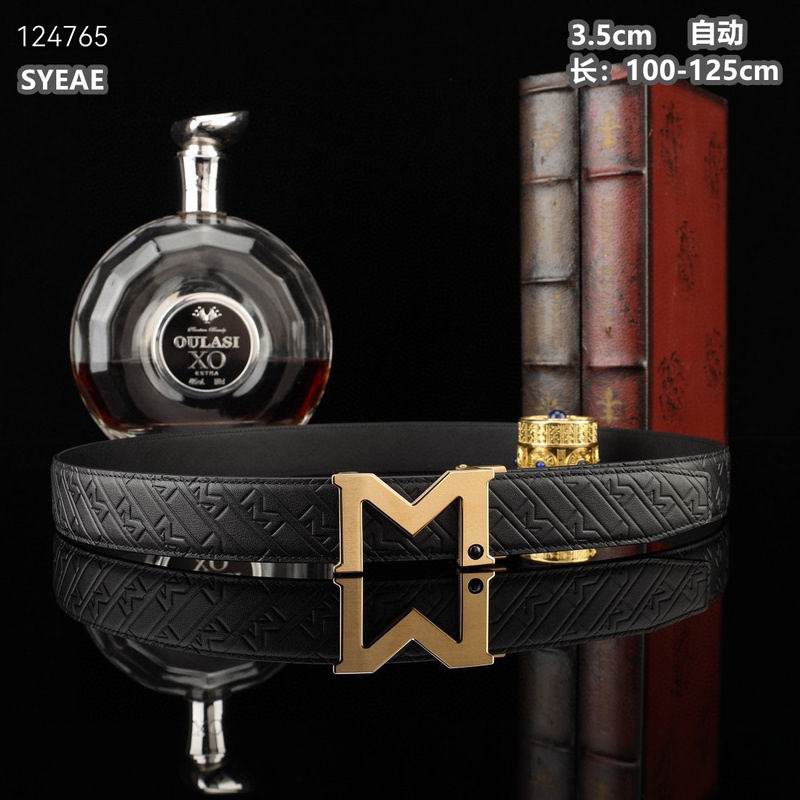 Montlanc belt 35mmX100-125cm 8L (105)