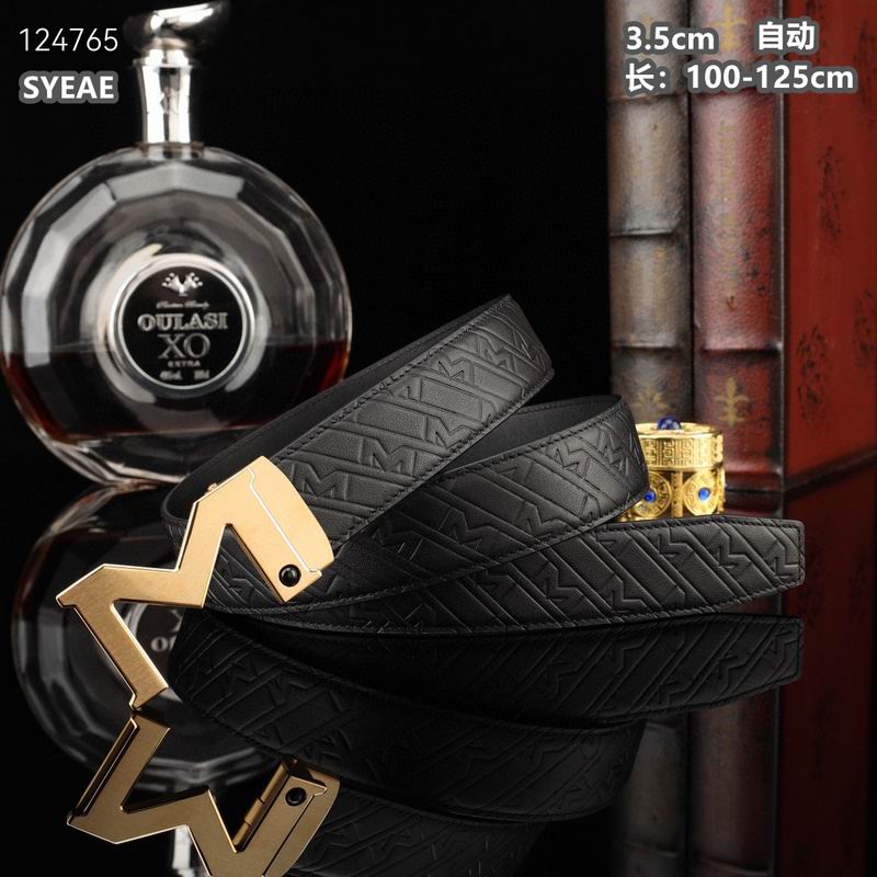 Montlanc belt 35mmX100-125cm 8L (106)
