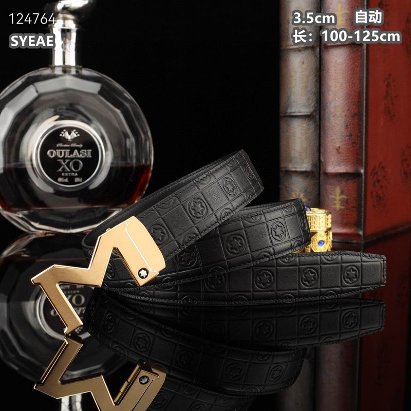 Montlanc belt 35mmX100-125cm 8L (115)