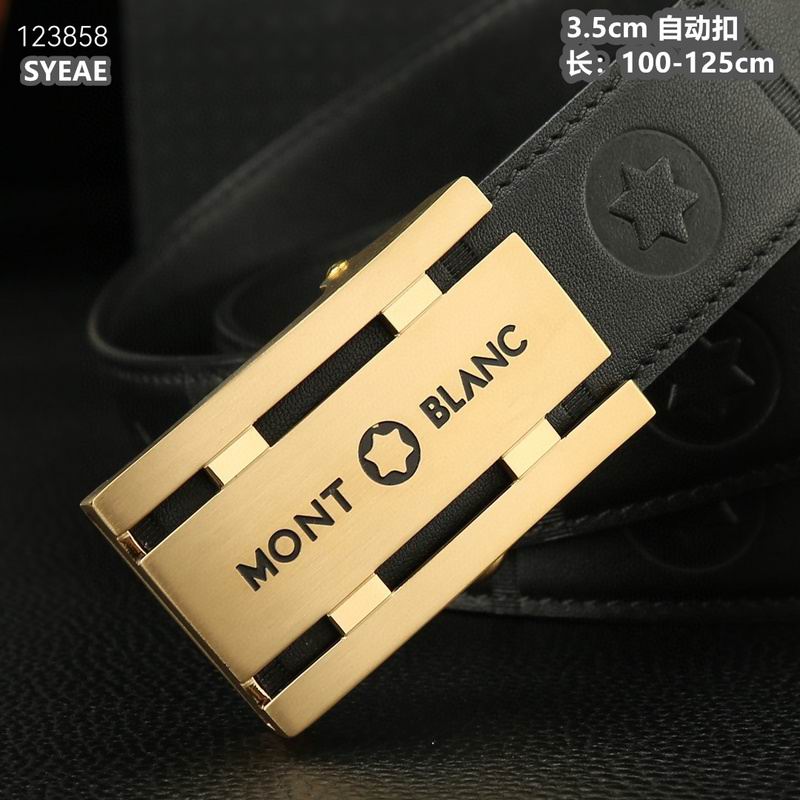 Montlanc belt 35mmX100-125cm 8L (307)