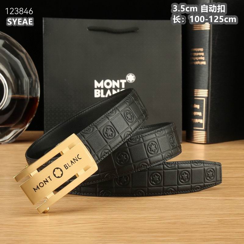 Montlanc belt 35mmX100-125cm 8L (335)