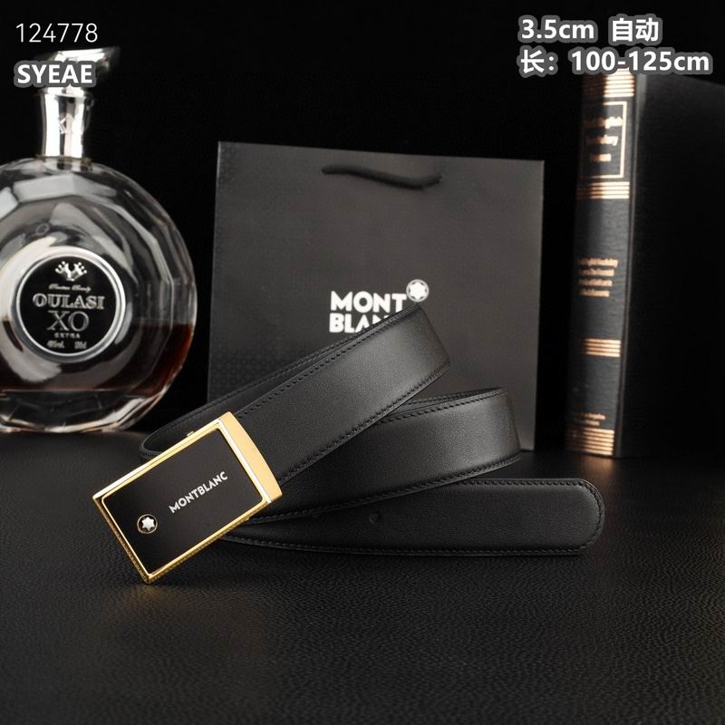 Montlanc belt 35mmX100-125cm 8L (75)