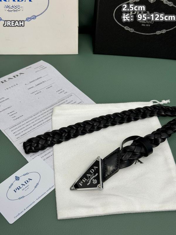Prada belt 25mmX95-125cm 8L (23)