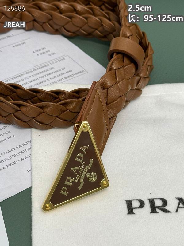 Prada belt 25mmX95-125cm 8L (8)