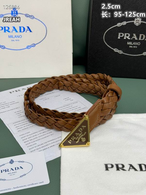 Prada belt 25mmX95-125cm 8L (9)