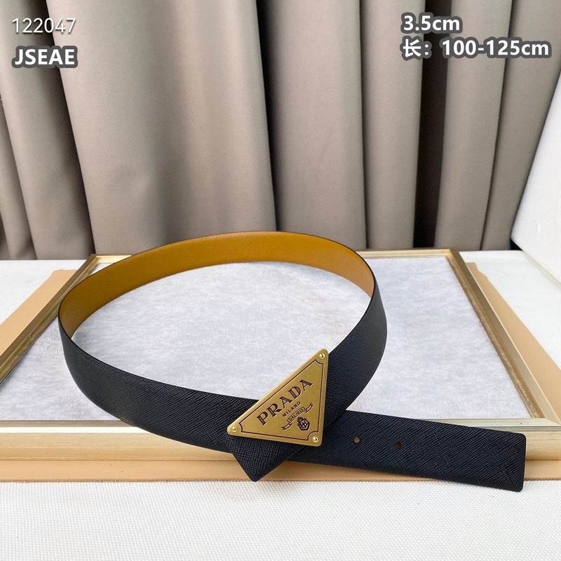 Prada belt 35mmX100-125cm 8L (151)