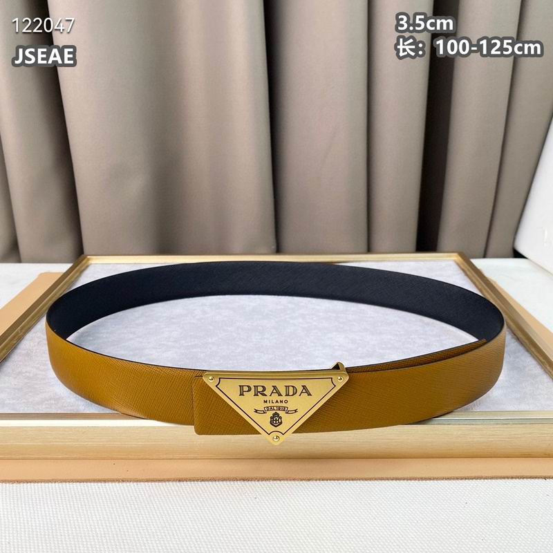 Prada belt 35mmX100-125cm 8L (153)
