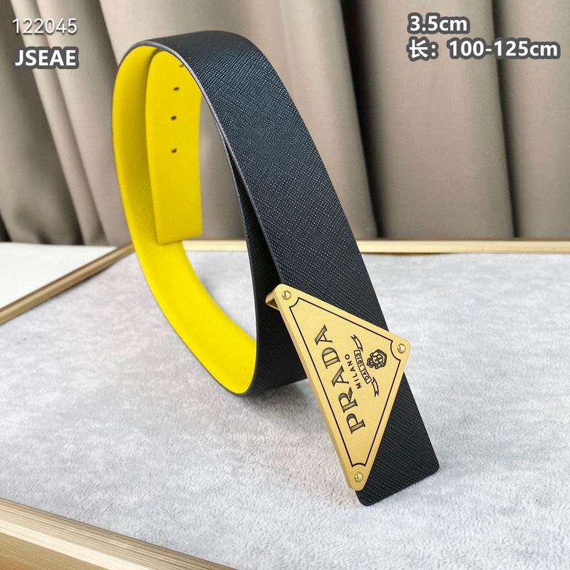Prada belt 35mmX100-125cm 8L (159)