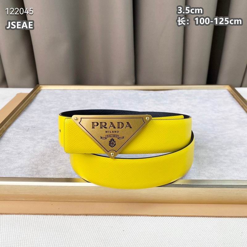 Prada belt 35mmX100-125cm 8L (161)