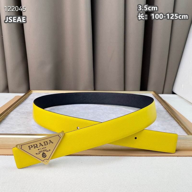 Prada belt 35mmX100-125cm 8L (162)