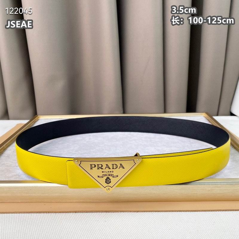 Prada belt 35mmX100-125cm 8L (163)