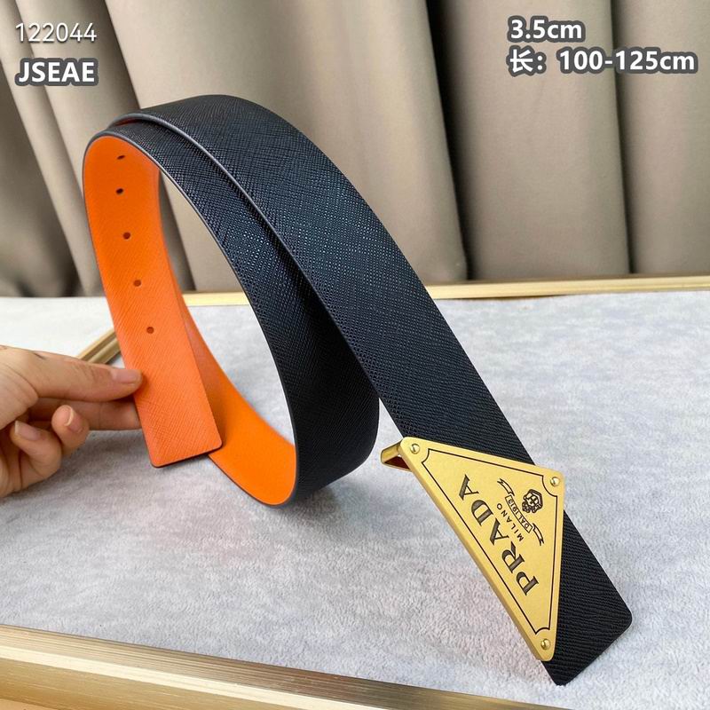Prada belt 35mmX100-125cm 8L (164)