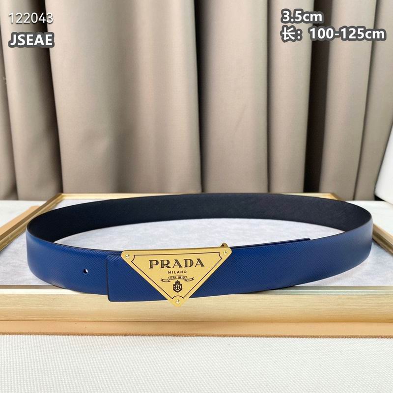 Prada belt 35mmX100-125cm 8L (172)