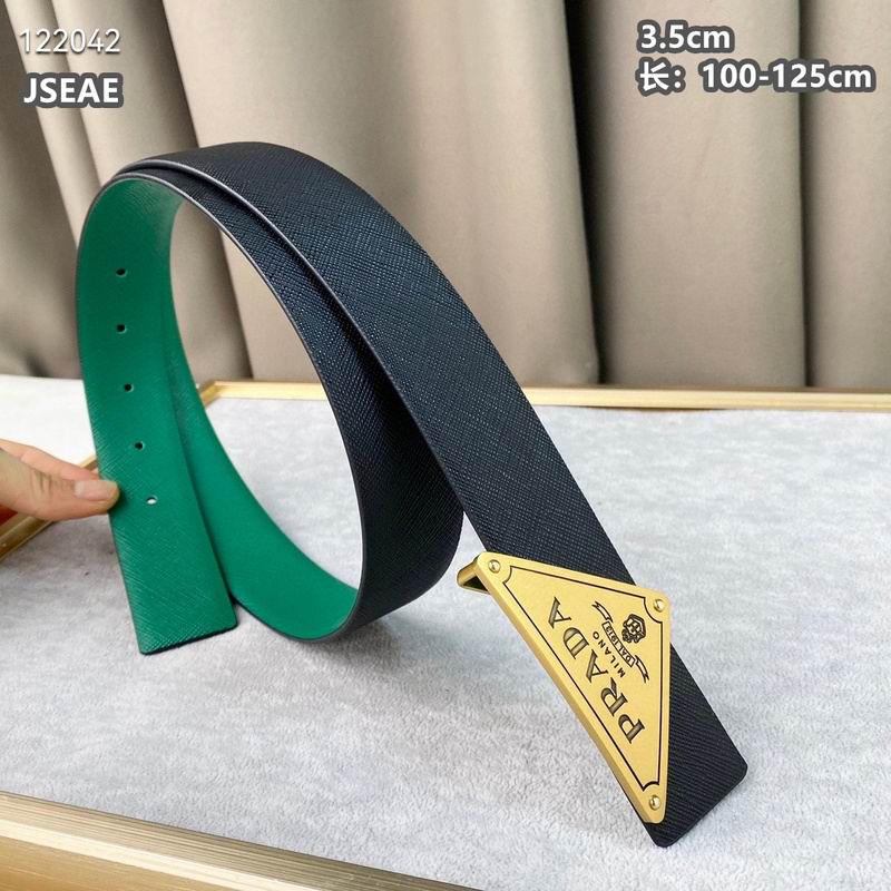 Prada belt 35mmX100-125cm 8L (173)