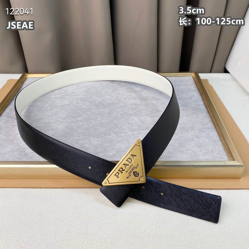 Prada belt 35mmX100-125cm 8L (179)
