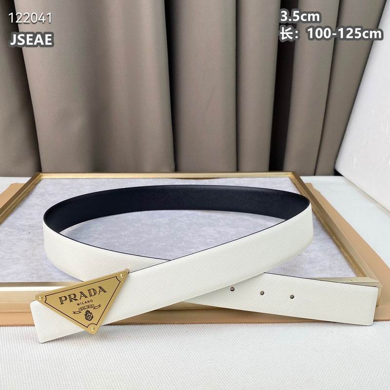Prada belt 35mmX100-125cm 8L (180)