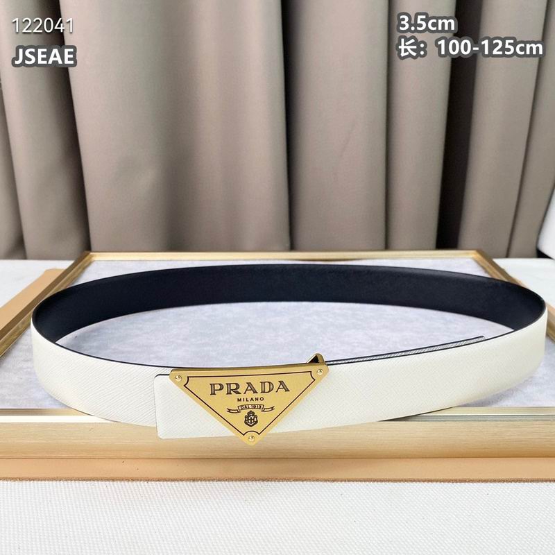 Prada belt 35mmX100-125cm 8L (181)