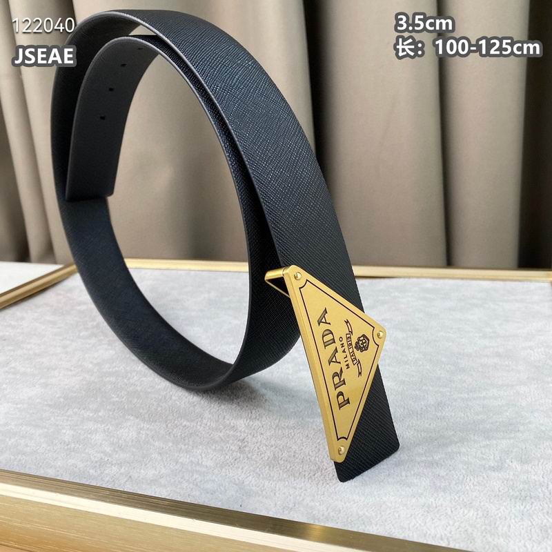 Prada belt 35mmX100-125cm 8L (182)
