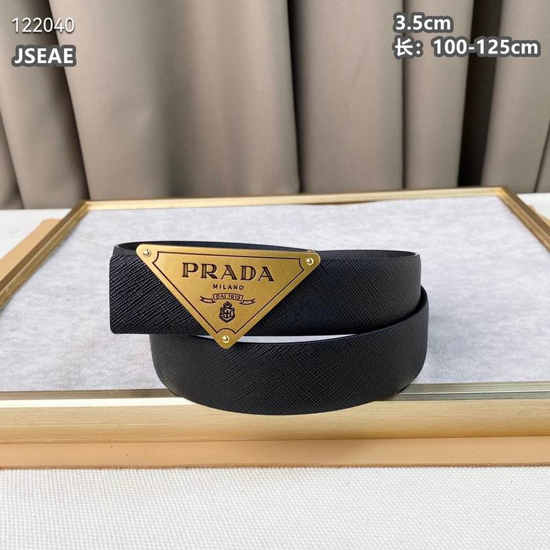 Prada belt 35mmX100-125cm 8L (184)