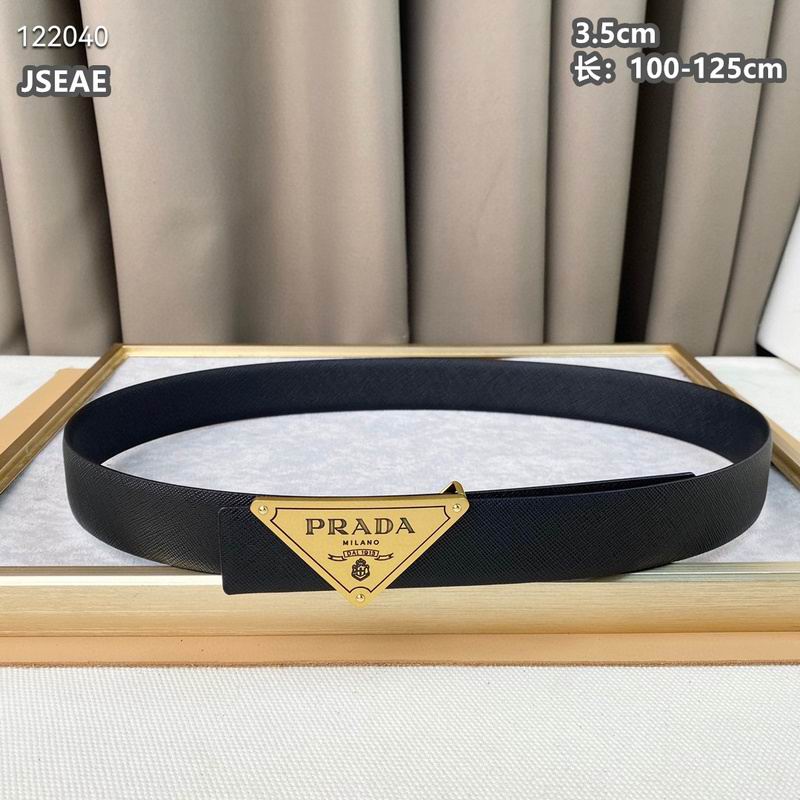 Prada belt 35mmX100-125cm 8L (185)