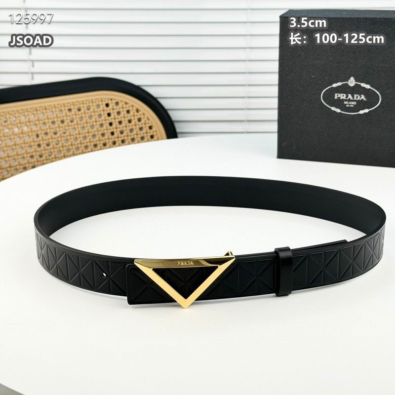 Prada belt 35mmX100-125cm 8L (36)