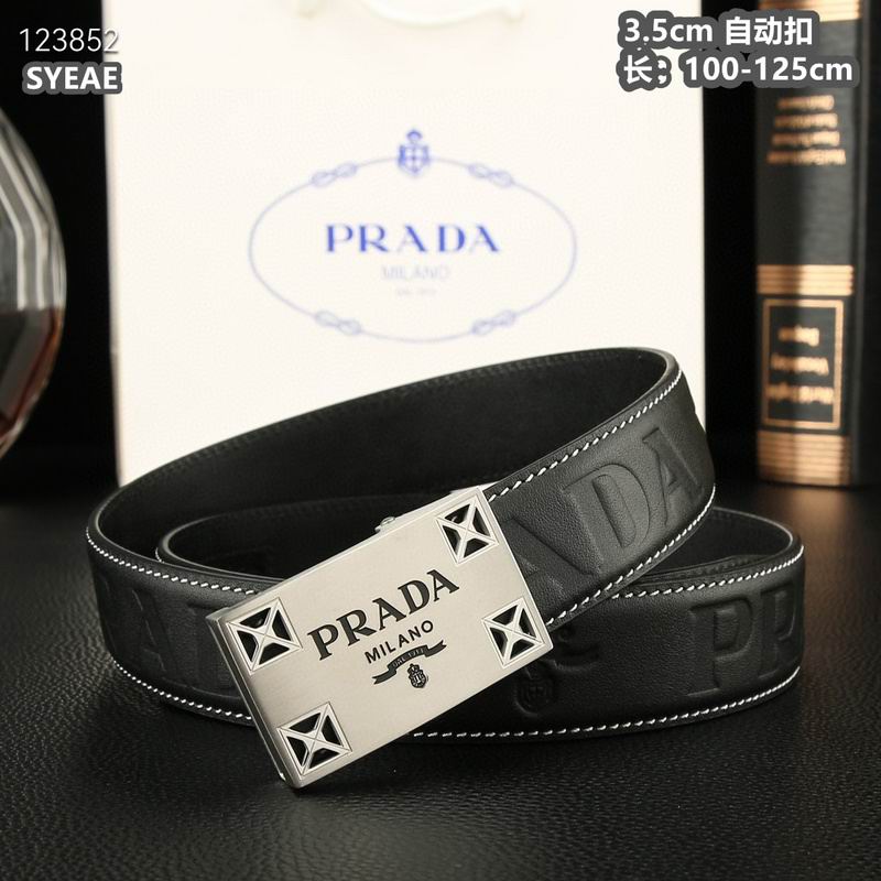 Prada belt 35mmX100-125cm 8L (36)
