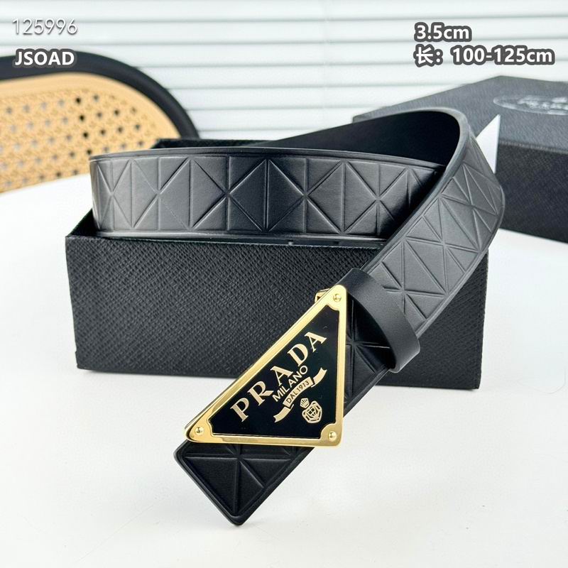 Prada belt 35mmX100-125cm 8L (37)