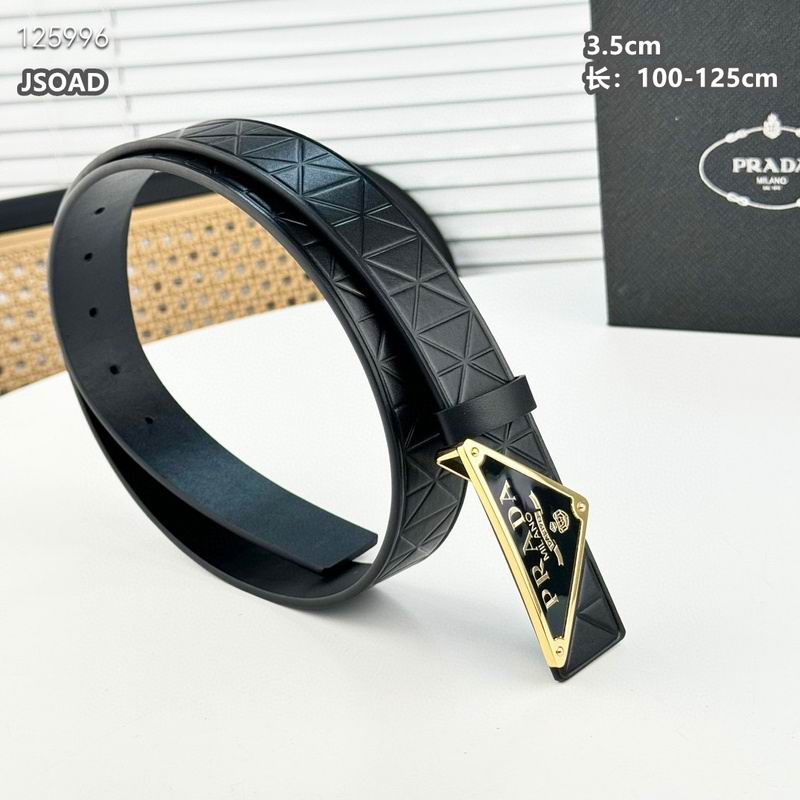 Prada belt 35mmX100-125cm 8L (38)