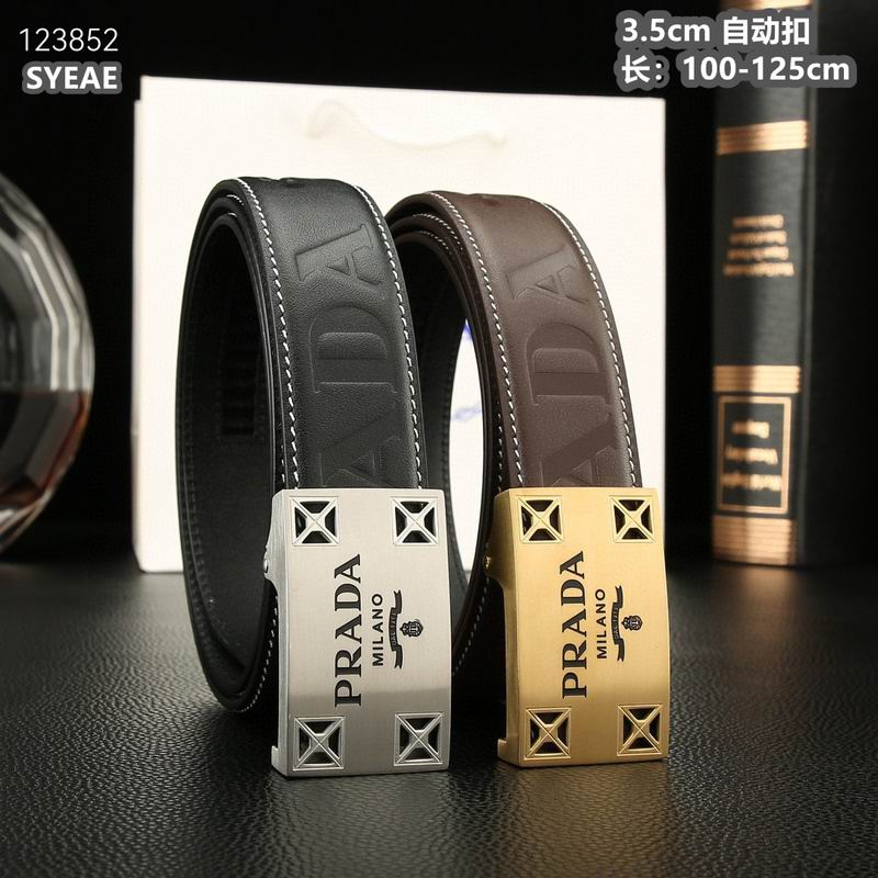 Prada belt 35mmX100-125cm 8L (38)