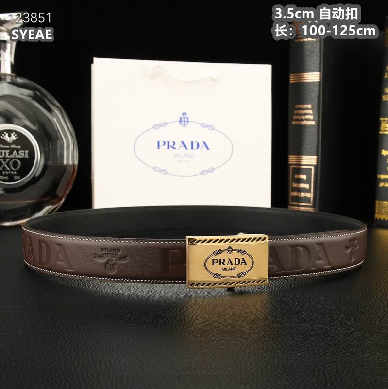 Prada belt 35mmX100-125cm 8L (39)
