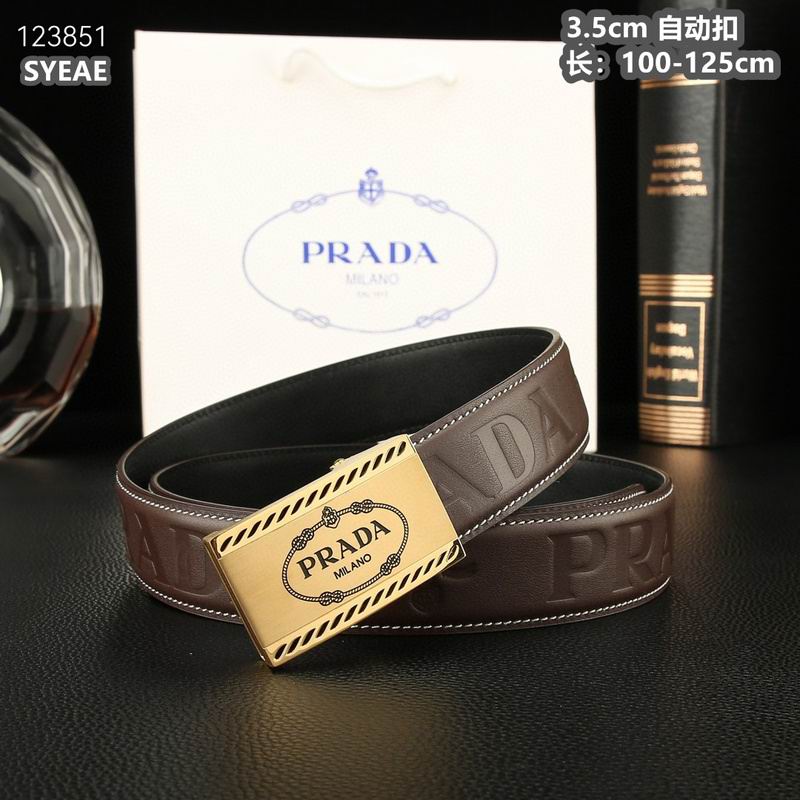 Prada belt 35mmX100-125cm 8L (42)